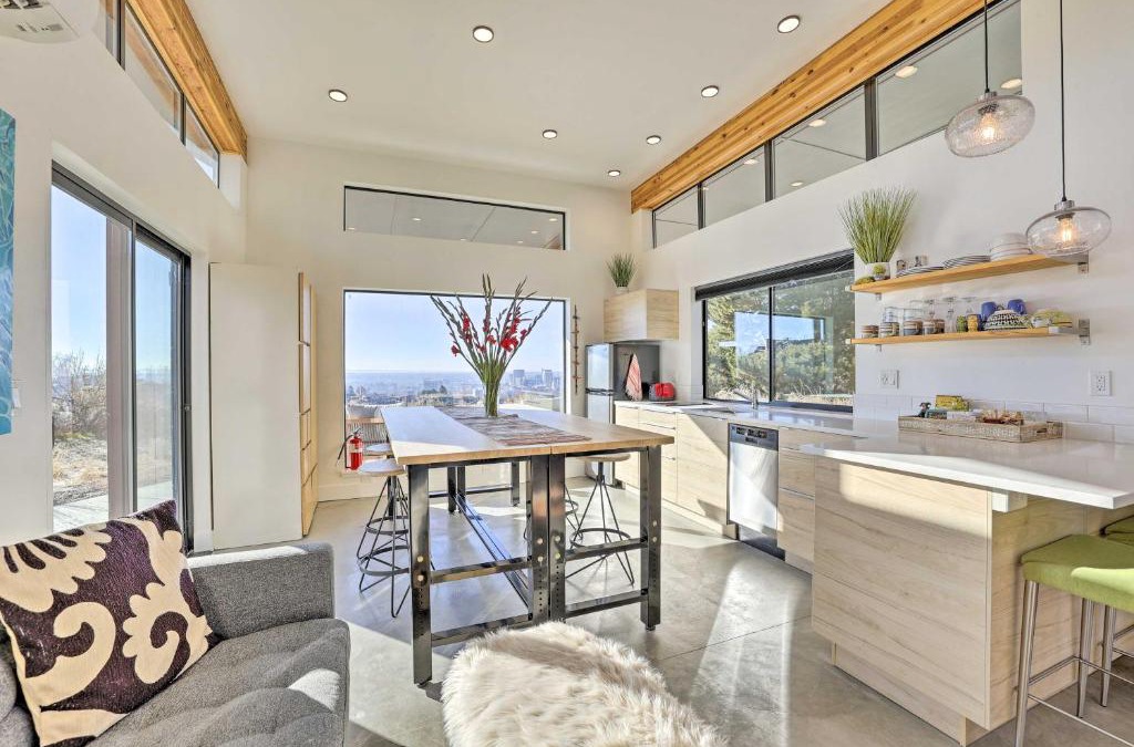 Boise Apartment | Luxe, Modern Studio with Sweeping City Views!