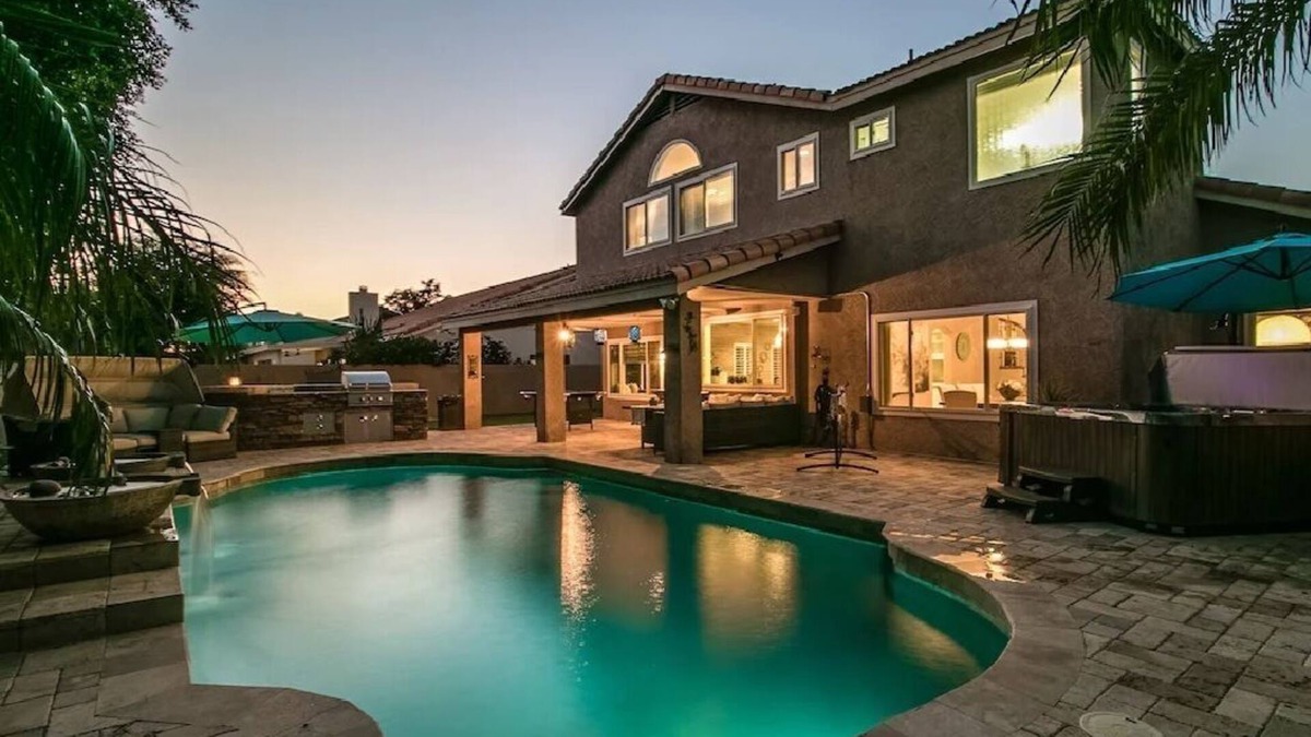 Paradise Park Vista House | Luxe Scottsdale Home w/Pool, Spa, & Tesla Charger!