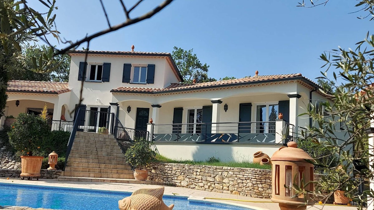 Monteils Villa | Luxueuse Villa en Cevennes sud de la France Gard