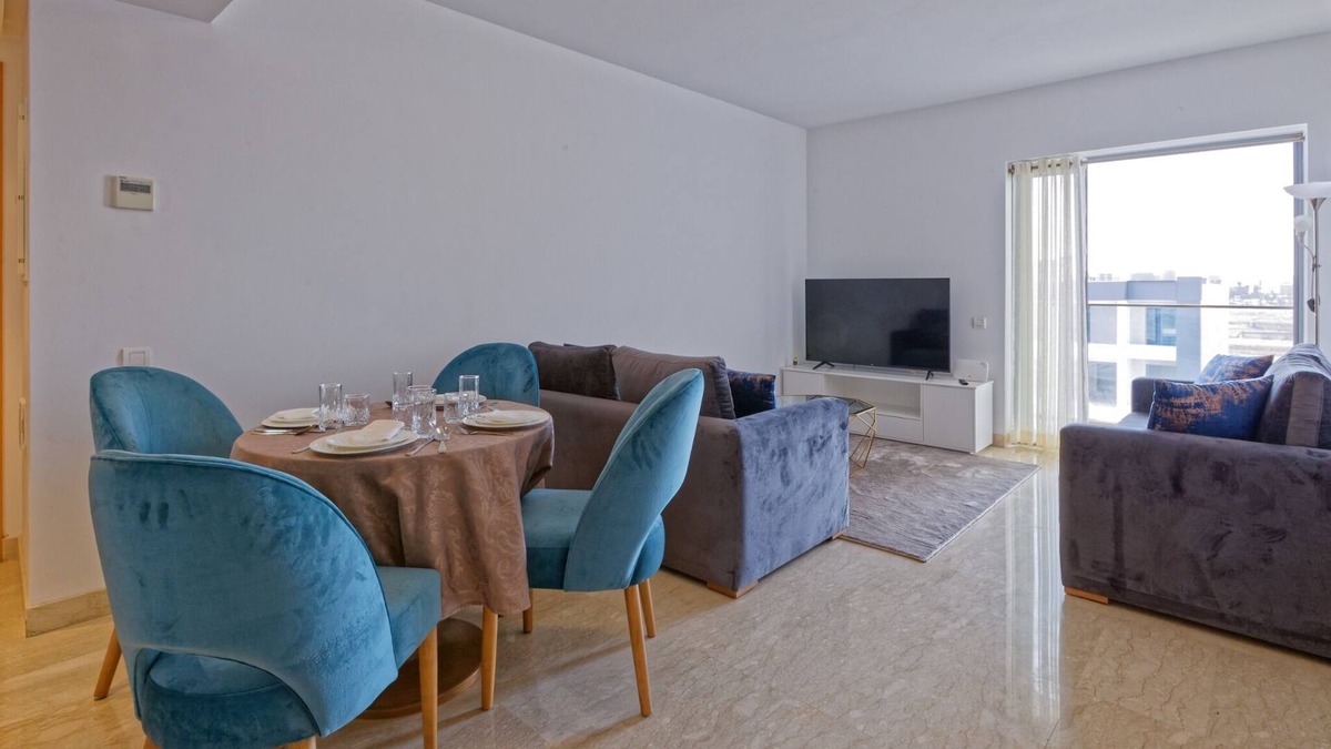 Agadir Bay Apartment | Luxurious 100sqm apartment with 2 swimming pools and unlimited wifi