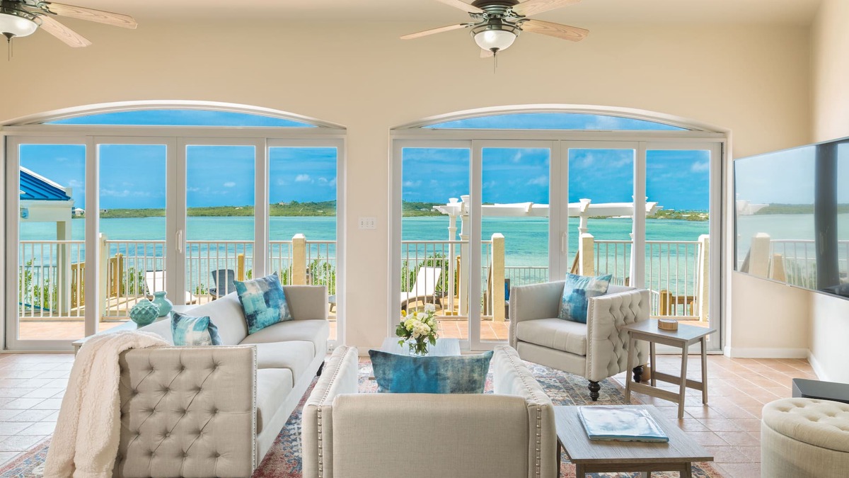 Venetian Road Settlement Villa | Luxurious 5 bedroom waterfront villa in the heart of Providenciales