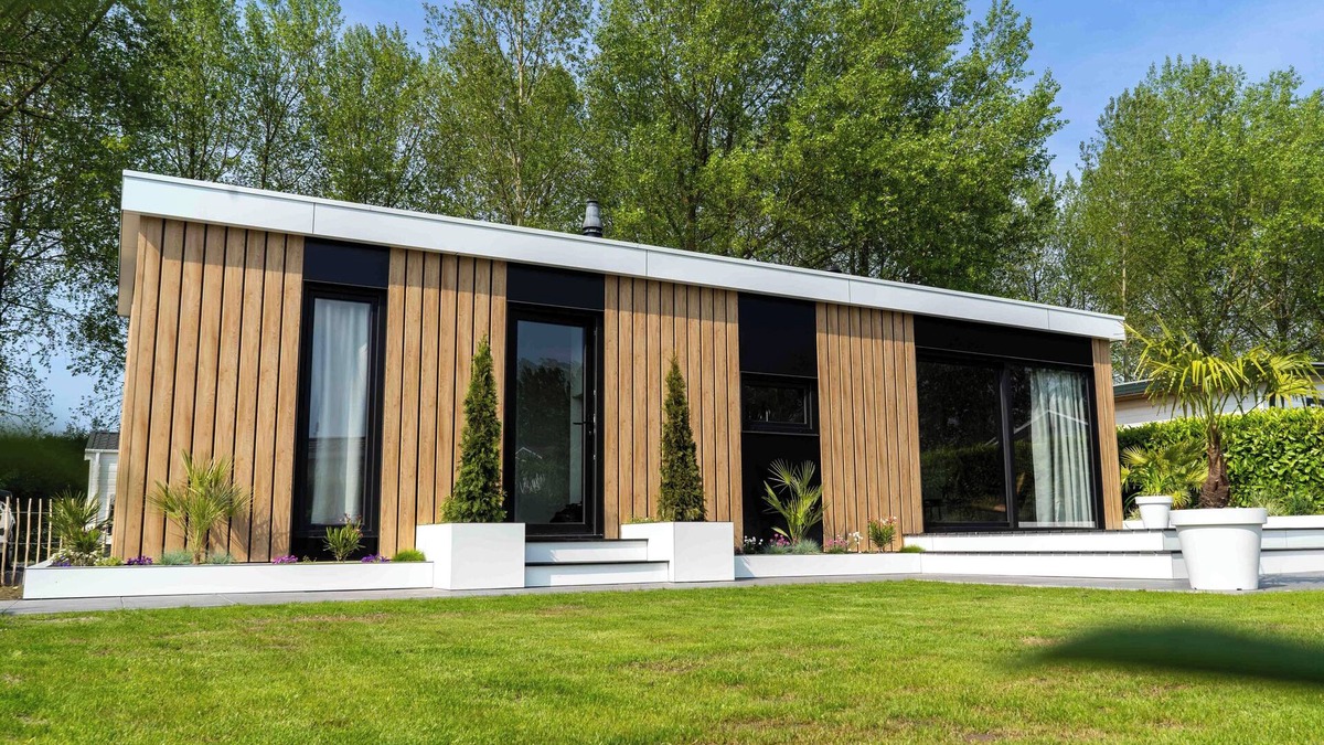 Sint Kruis Ski Chalet | Luxurious 5-person chalet in Zeeuws-Vlaanderen - Large garden - Air conditioning