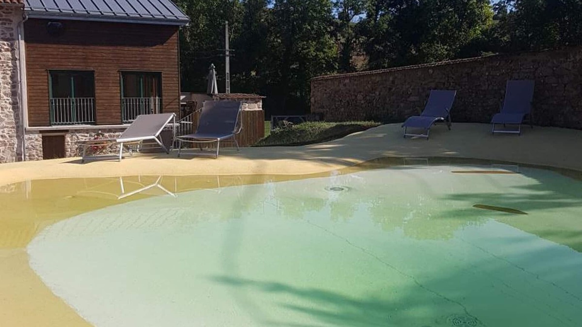 Croizet-sur-Gand Cottage | Luxurious 6-Bedroom Cottage with Private Pool, Terrace & Riverside View in Croizet-sur-Gand