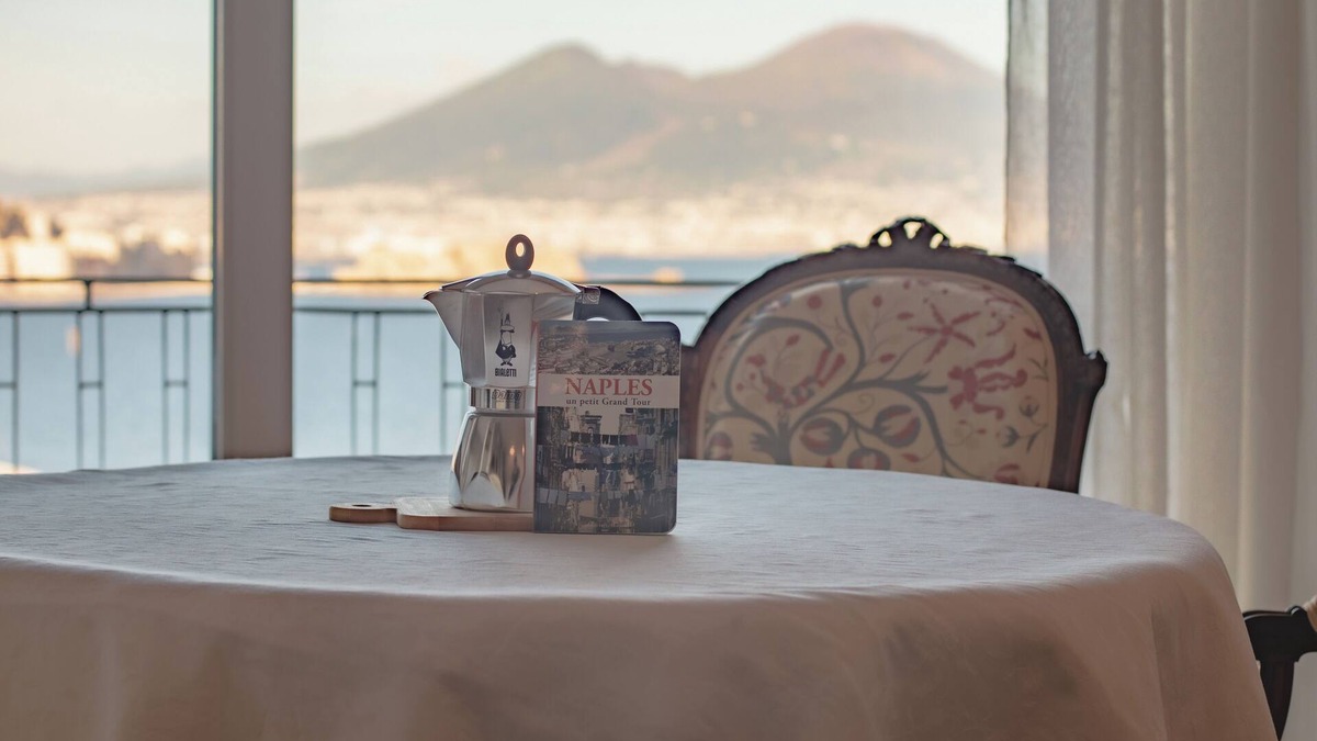 Posillipo Apartment | Luxurious and Panoramic Apartment: Sea and Vesuvius View with Elevator