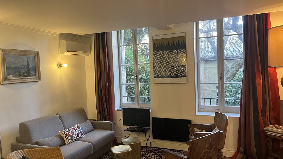 Avignon City Centre Apartment | Luxurious apartment in front of the Palace of the Popes A/C