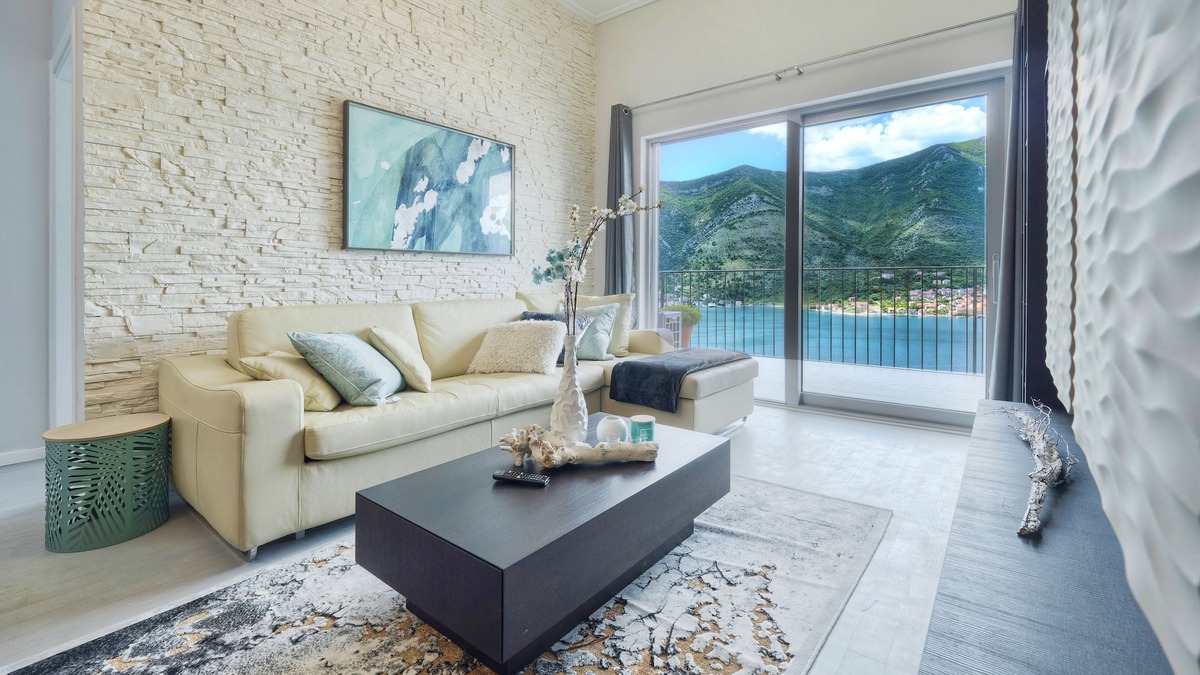 Dobrota Apartment | Luxurious Apartment with Captivating Majestic View