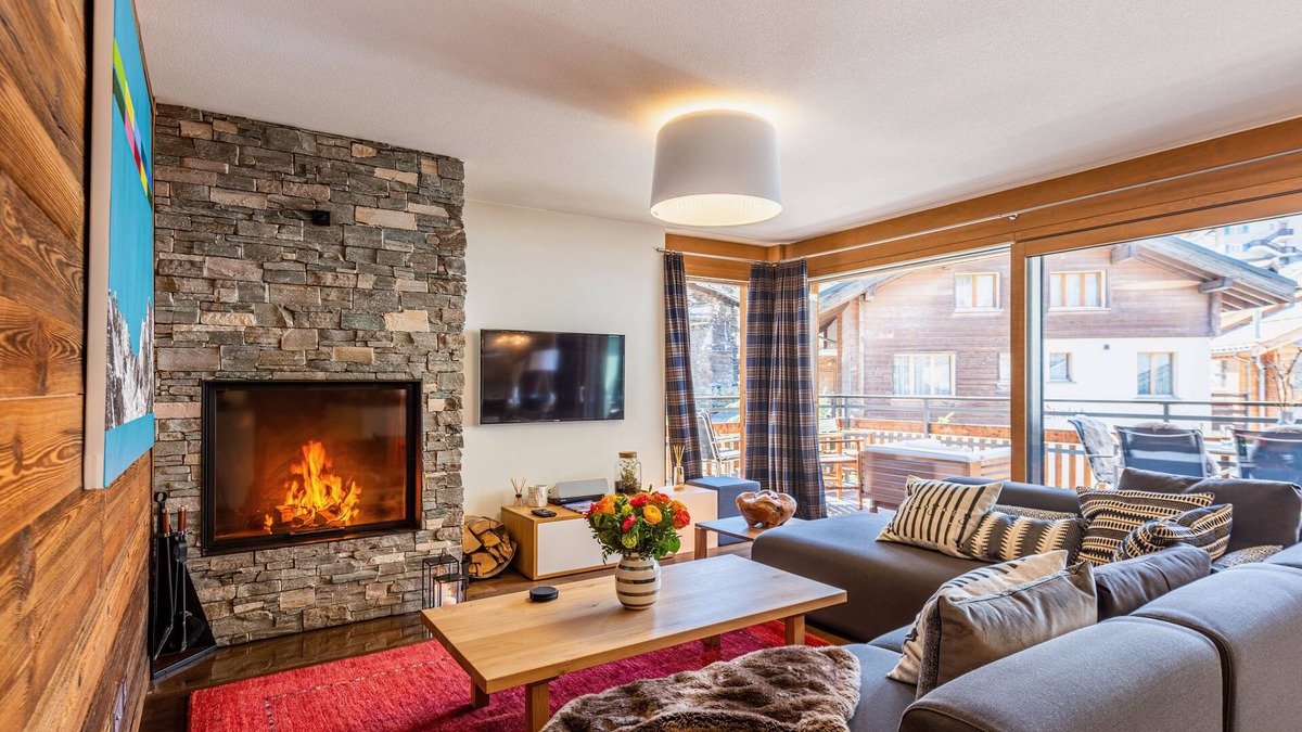 Zermatt Apartment | Luxurious Chalet Petit - matterhorn views, central location, outdoor hot tub