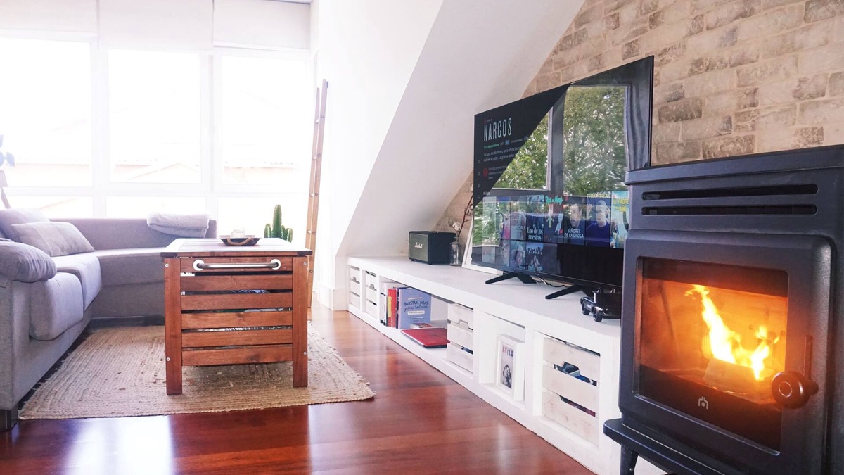 La Coruna Apartment | Luxurious downtown exterior apartment with views. SMART TV 55 "and APPLE IMAC.