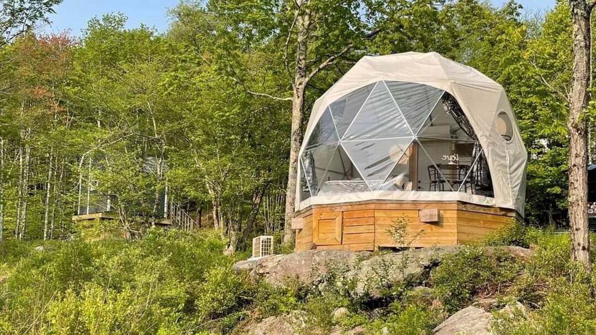 Parksville RV Rental | Luxurious Glamping Dome Oasis in the Heart of The Catskills, 1.5 HR from NYC.