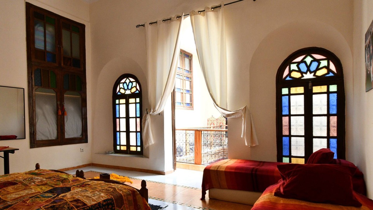 Meknes Medina House | Luxurious guest room in a traditional Riad -3 beds
