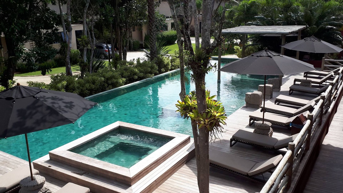 Maresias Condo | Luxurious home in high standard condominium 100m from Maresias beach private pool.