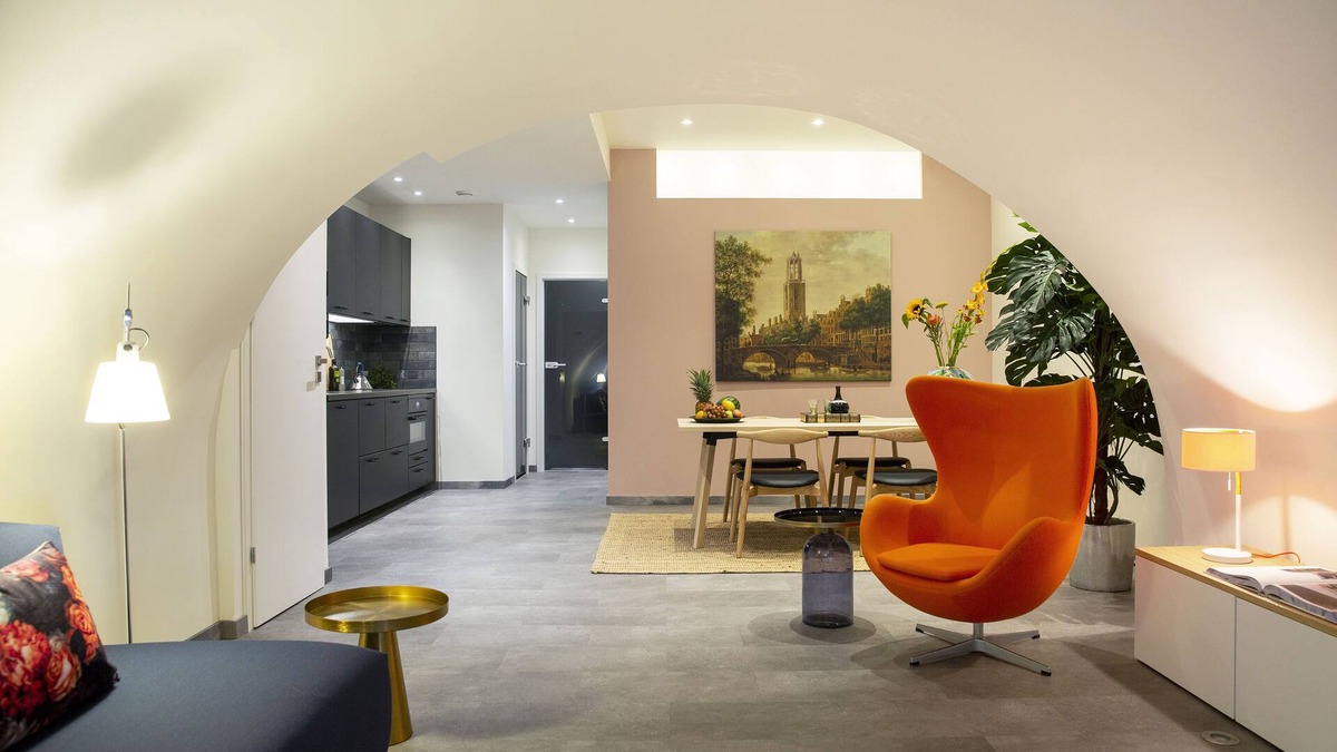Utrecht City Center Condo | Luxurious LOFT of 80m2 on the Oudegracht in the center of Utrecht