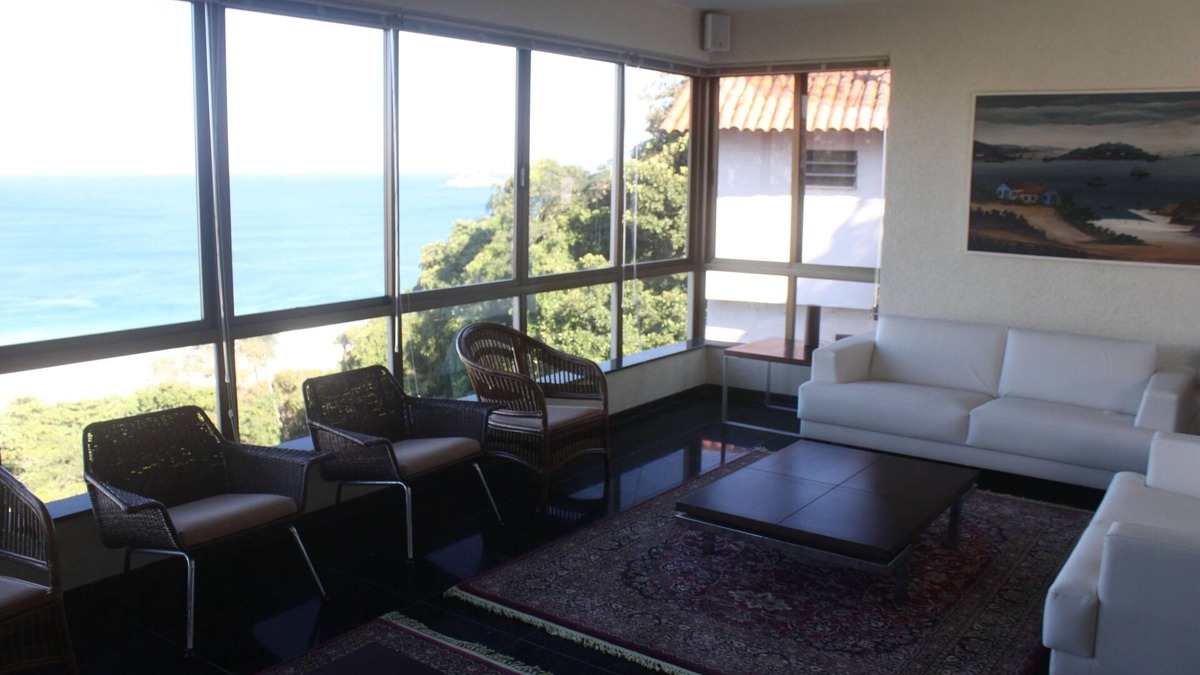 Sao Conrado House | Luxurious Mansion in São Conrado with Pool, Terrace and Ocean View.