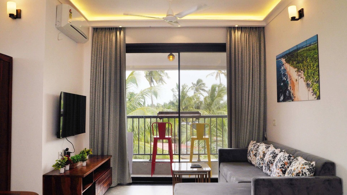 Nerul Apartment | Luxurious & Spacious 1 BHK Near Candolim Beach