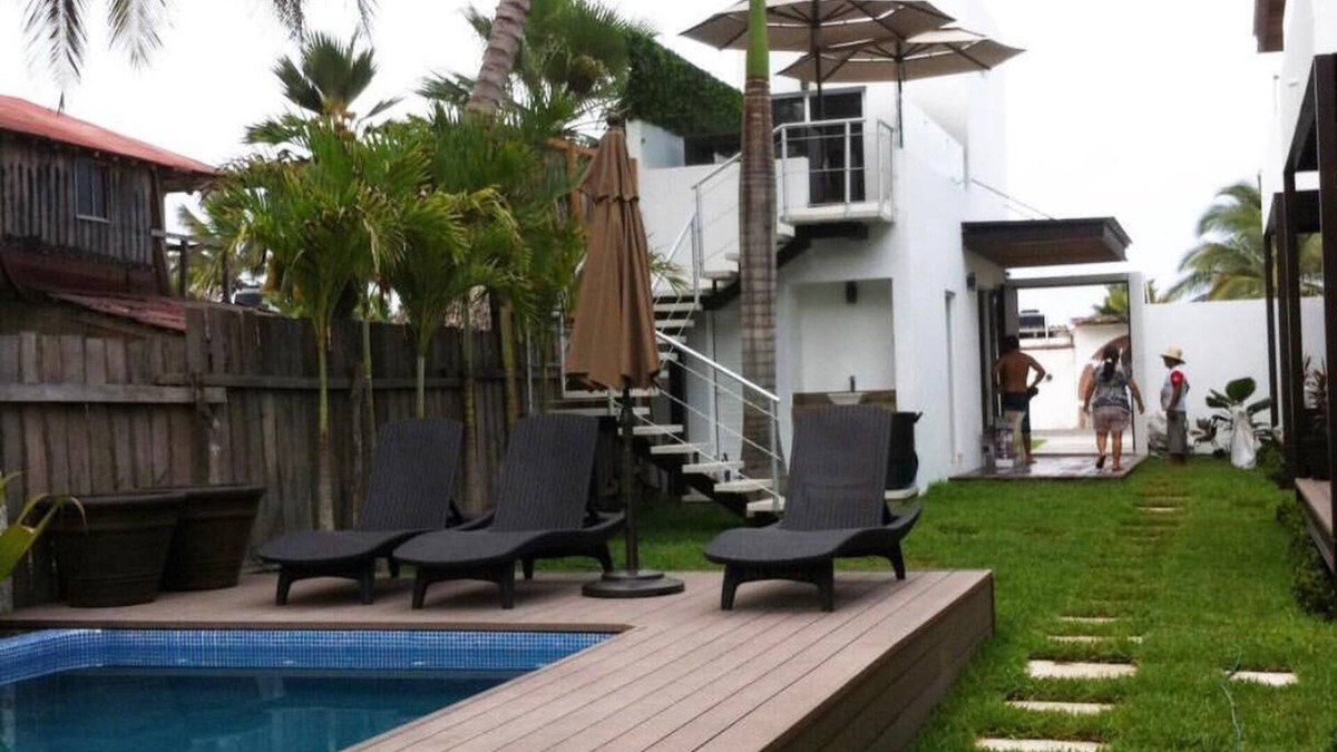 Los Pascuales Resort | Luxurious Surf Resort in Pascuales Mexico - Room #5 Private - On the Beach
