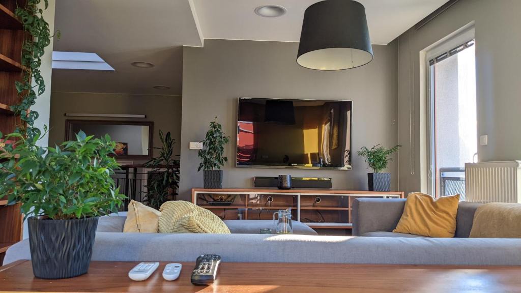 Pitkovice Apartment | Luxurious villa-apartment with spacious terrace