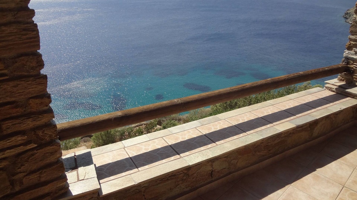 Andros Town Villa | Luxurious villa with Privet beach.