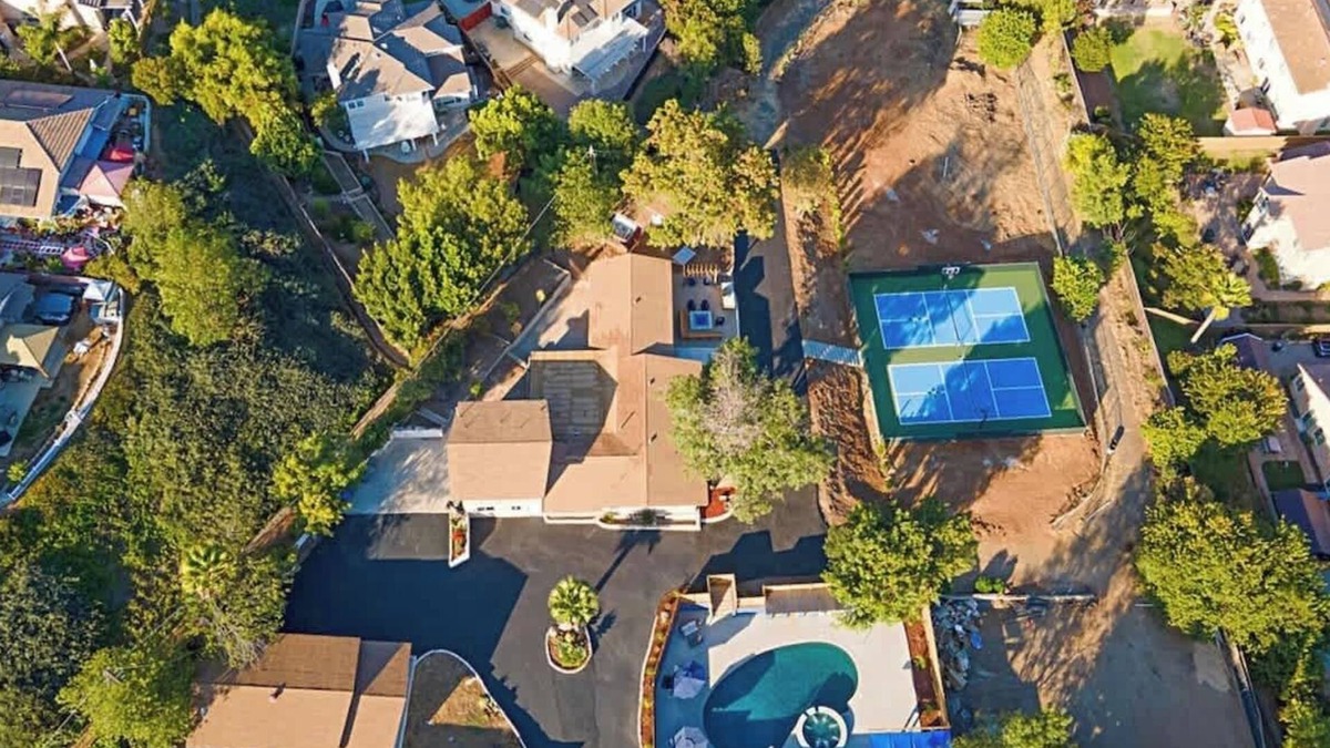 East Grove House | Luxury 2 Unit Home: Private Pool, Hot Tub & Games!