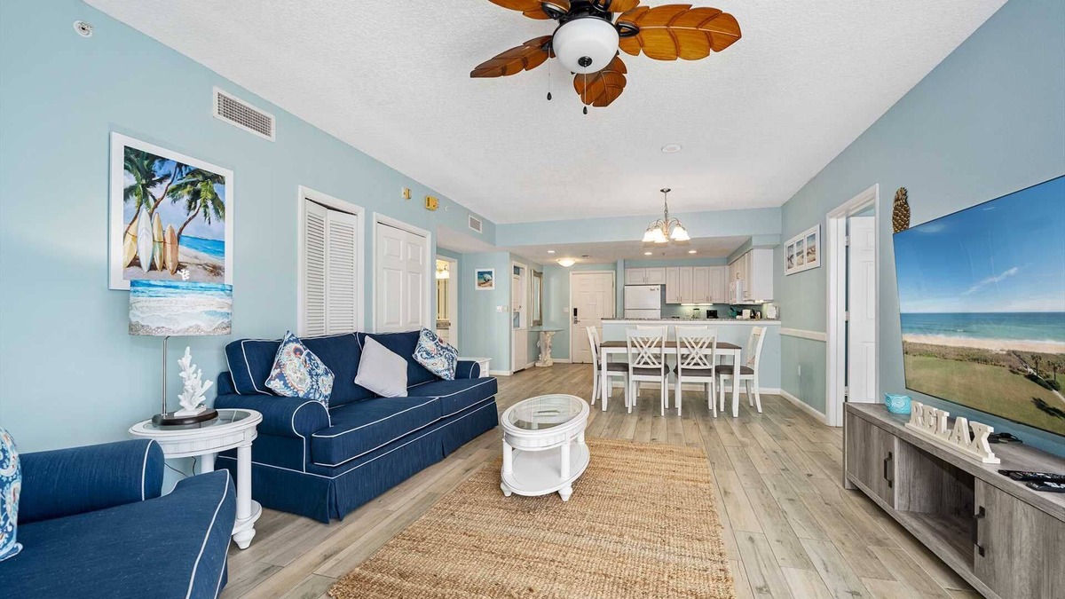 Brush - Stewarts Condo | Luxury 20th Floor 2 BR Condo Direct Oceanfront Resort Daytona Beach