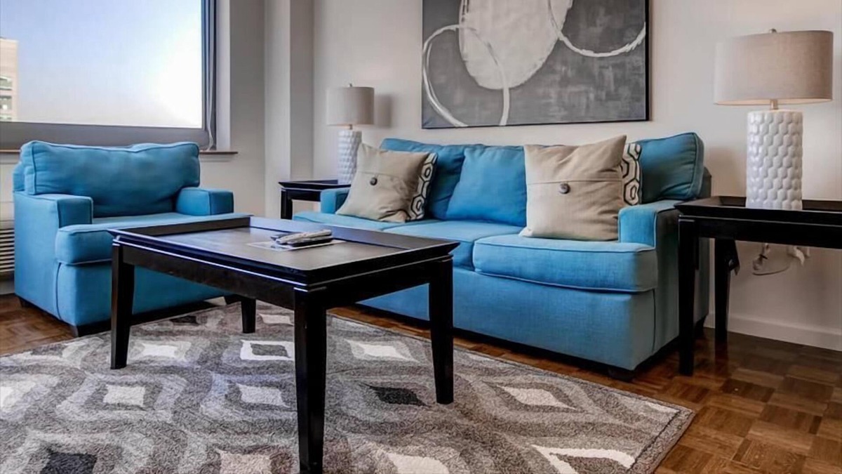 Hudson Exchange Apartment | Luxury 2BR | Full Kitchen | Steps from PATH | by GLS