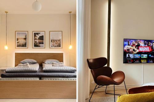 Ullanlinna Apartment | Luxury 3-Bedroom Suite on Most Beautiful Street of Helsinki