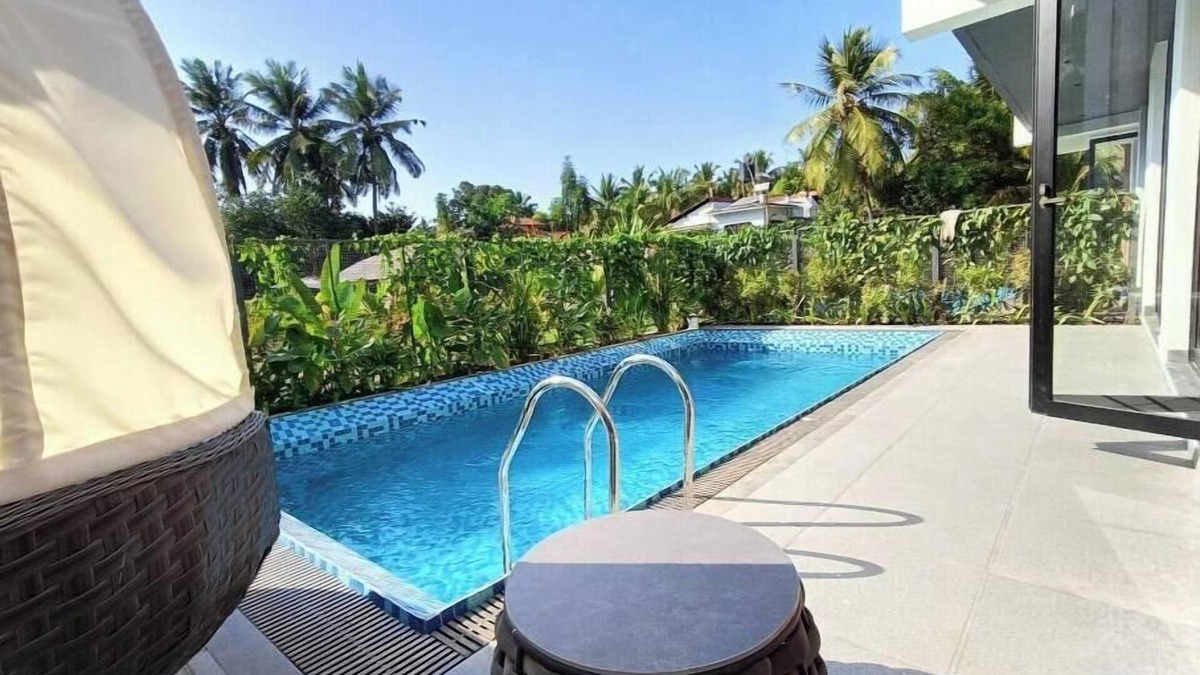 Nagoa Villa | Luxury 3bhk Villa in Goa With Private Pool