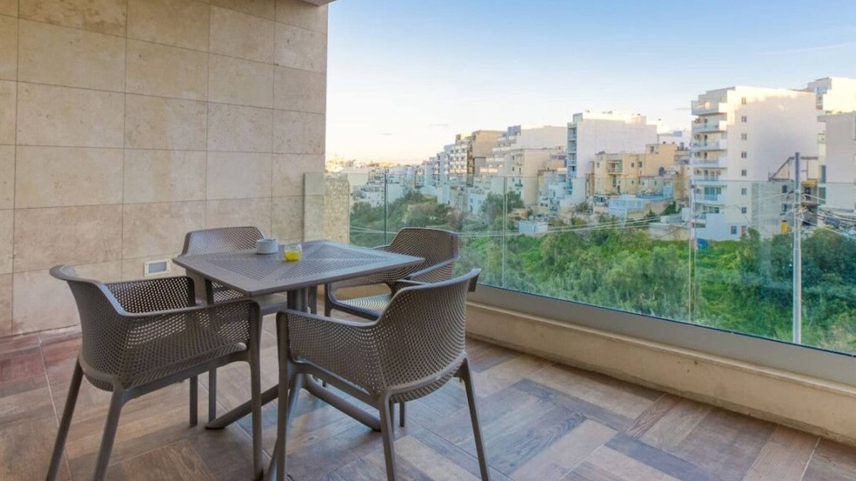 Ta' Giorni Apartment | Luxury 3BR home in St Julians with private terrace