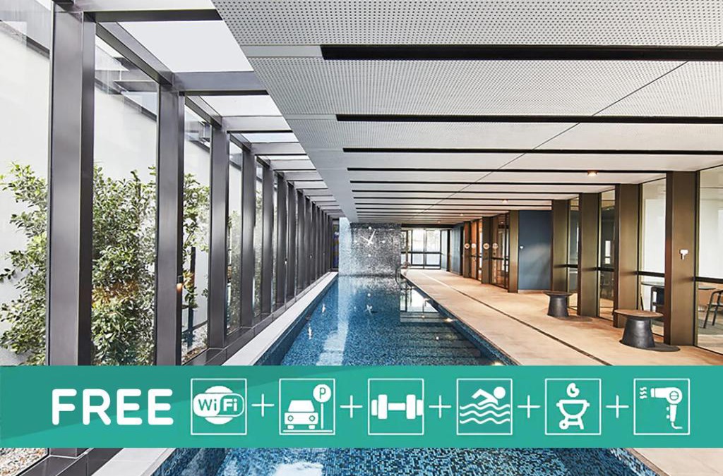 Box Hill Apartment | Luxury 3BRM Condo Pool Yoga Gym 2-Carport BoxHill