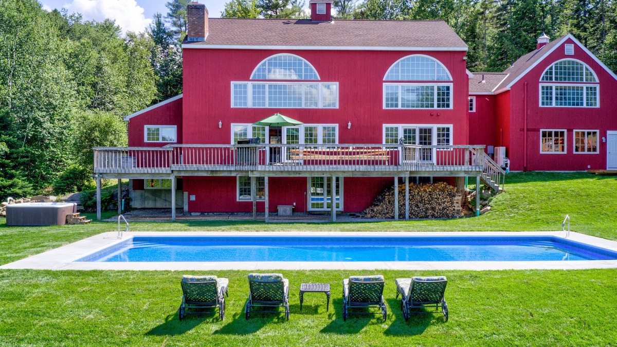Stratton and Bromley Ski Areas House | Luxury 9 BRs Stratton Estate. Total Privacy & Incredible Views! Swimming Pool