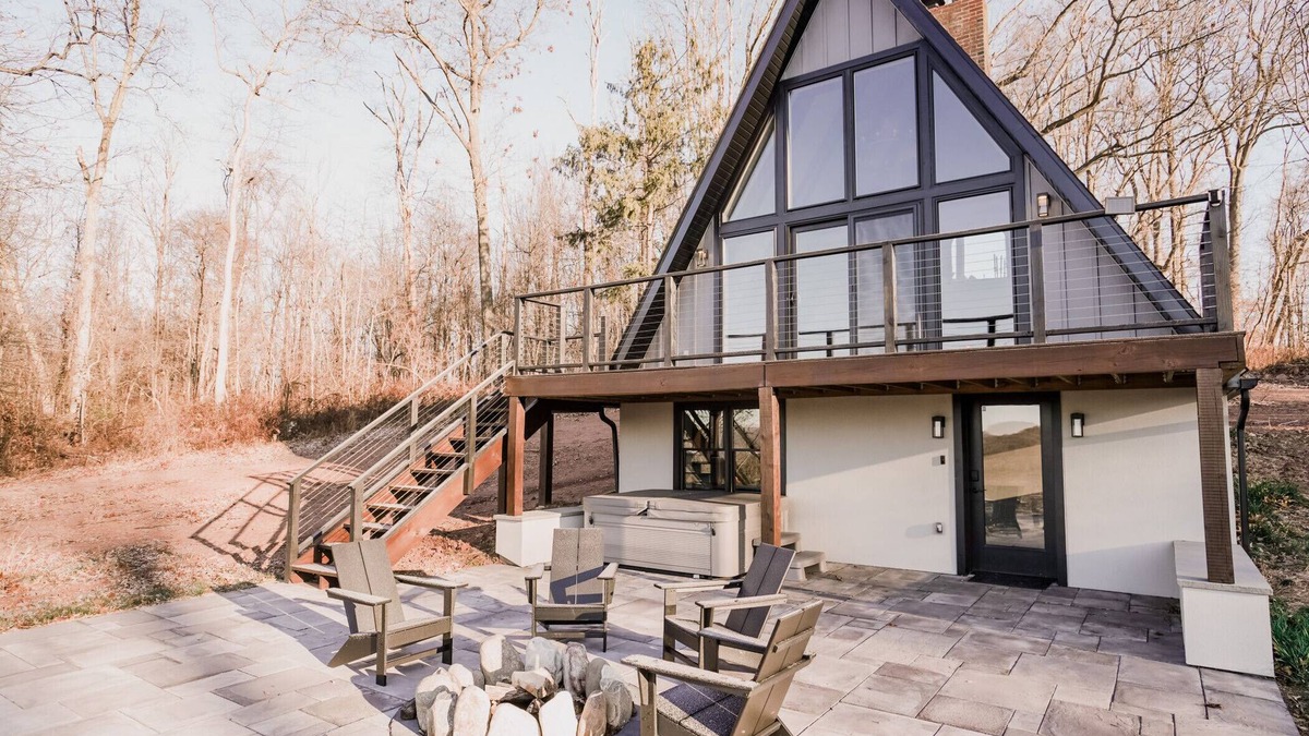 Birdsboro Cabin | Luxury A-frame with a view