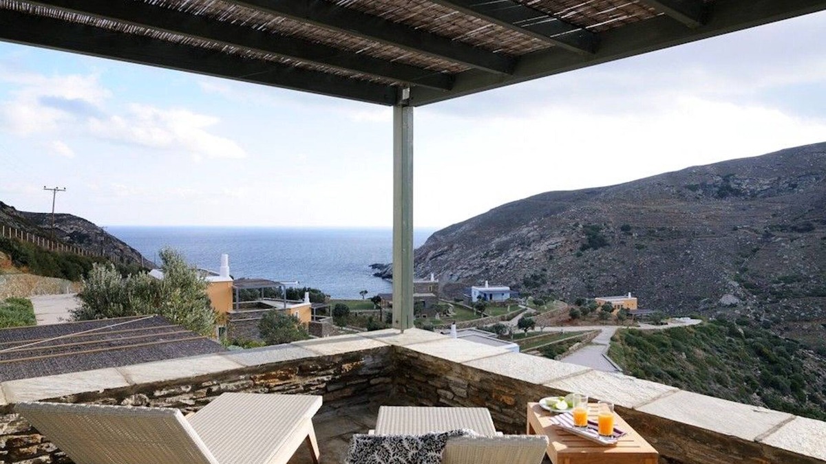Andros Villa | Luxury Andros Suites | Stunning Suite with Amazing Sea View | Zorkos