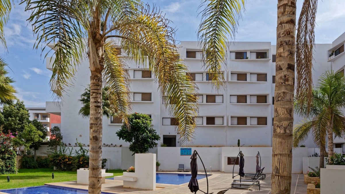 Agadir Bay Apartment | Luxury Apartment 100sqm with 2 pools wifi unlimited