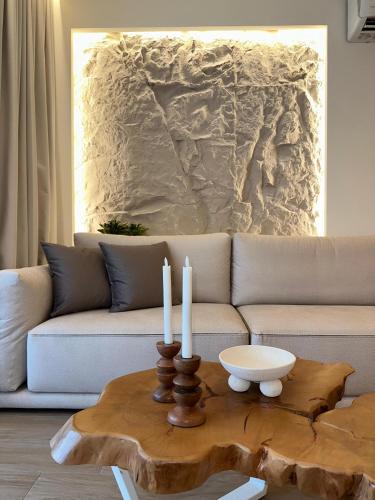 Thessaloniki City Centre Apartment | Luxury apartment 70m2 with 2 bedrooms ,balcony and jacuzzi , Downtown Thessaloniki