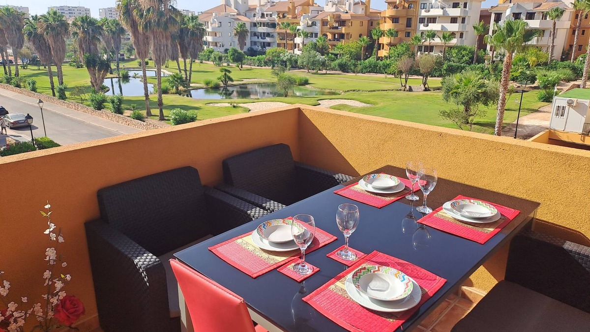 Punta Prima Apartment | Luxury apartment with 3 pools in a tropical garden with sea views