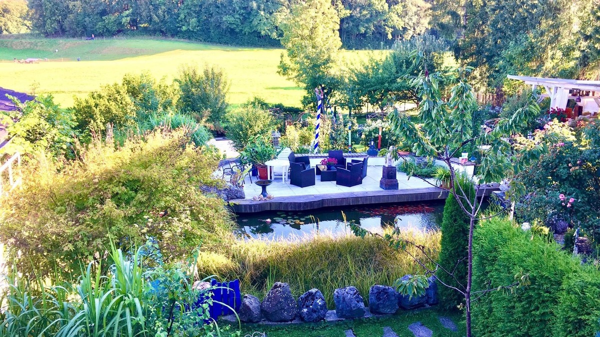Poecking Apartment | Luxury apartment with balcony, garden use, 3-room, 4 people, Lake Starnberg