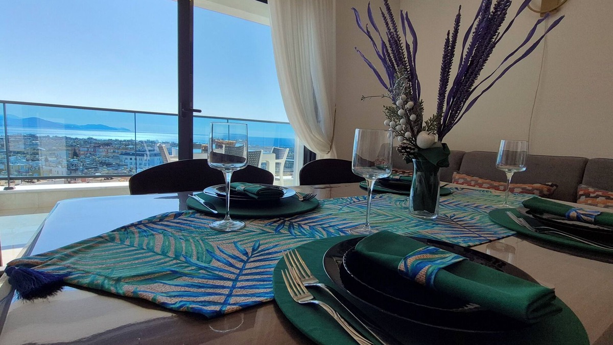 Alanya Apartment | Luxury apartment with panoramic sea view emerald