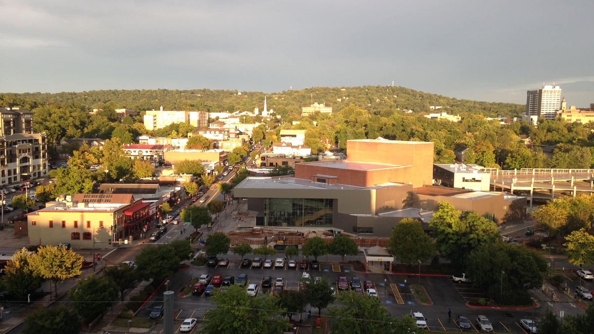 Fayetteville Condo | Luxury Art Filled Condo on Dickson St. with Unbelievable Views of Fayetteville