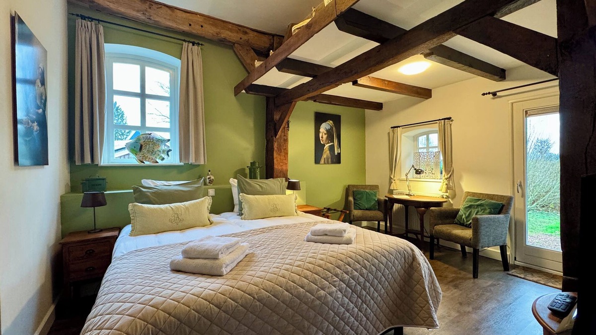 Wilsum Bed & Breakfast | Luxury B&B room at Hofstede de rieke Smit - room 3