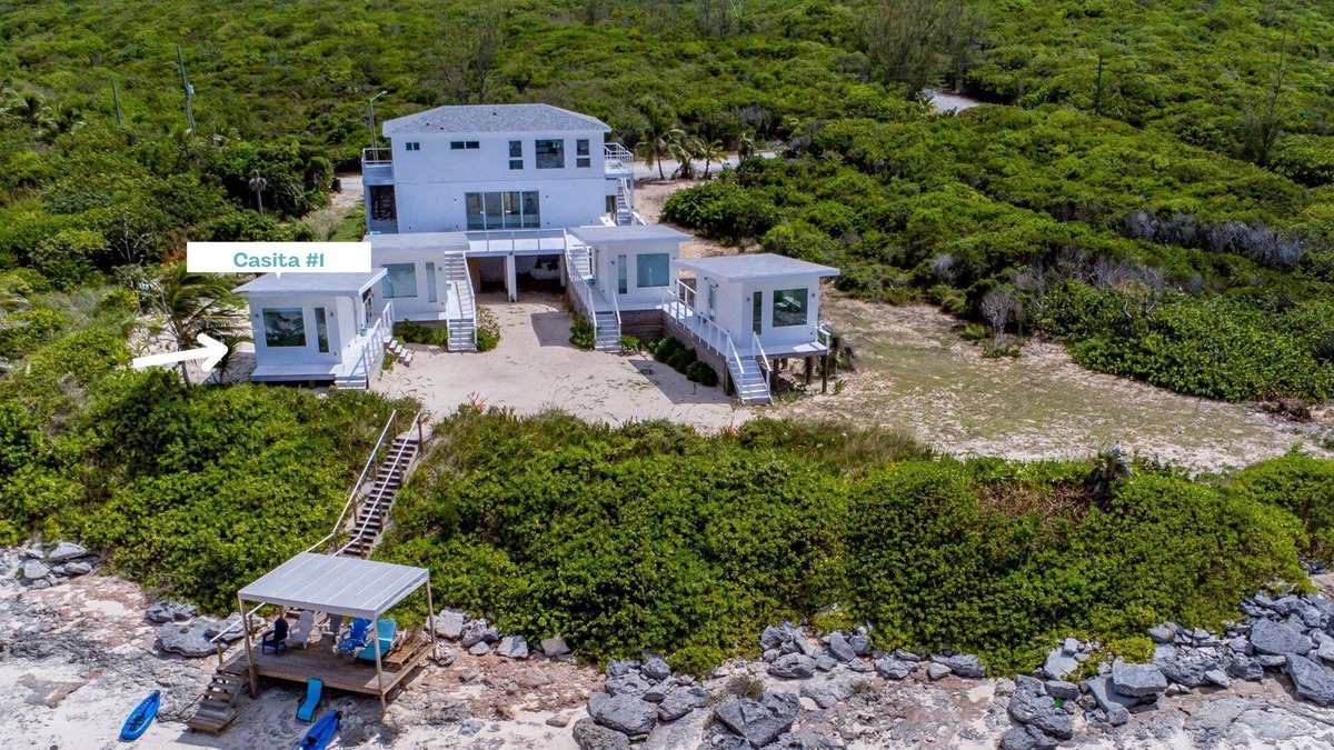 Governor's Harbour Resort | Luxury Beachfront Bedroom on Pink Sand Beach, Governor's Harbor: Casita #1