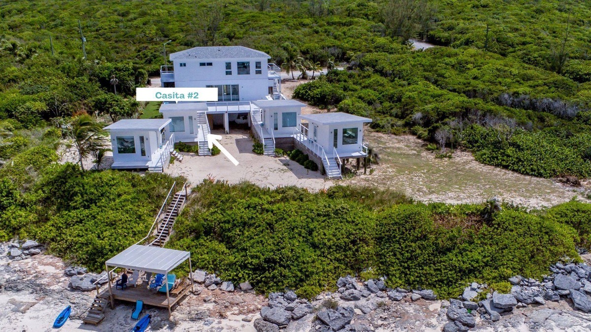 Governor's Harbour Resort | Luxury Beachfront Bedroom on Pink Sand Beach, Governor's Harbor: Casita #2