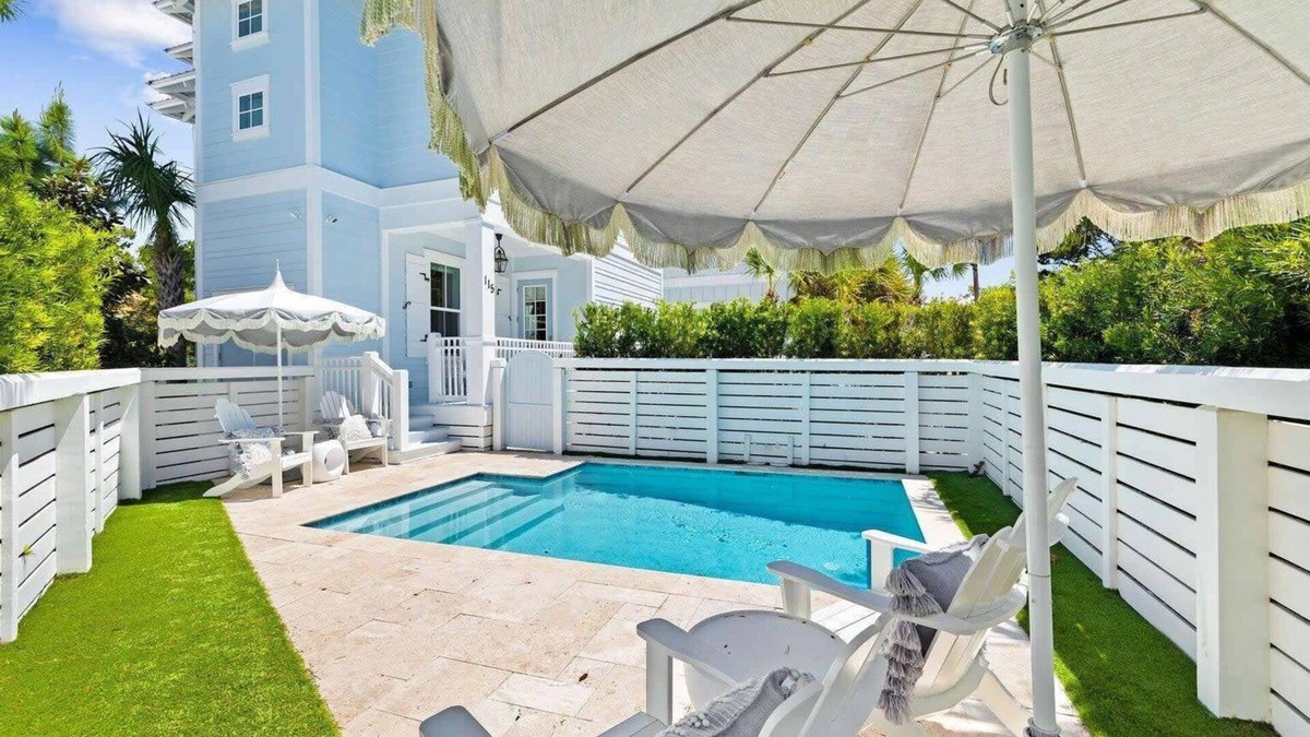 Seacrest Beach House | Luxury Beach Home w/Private Pool, Sleeps 14, Private Pool & Rooftop Terrace ~ Cristalino Summer