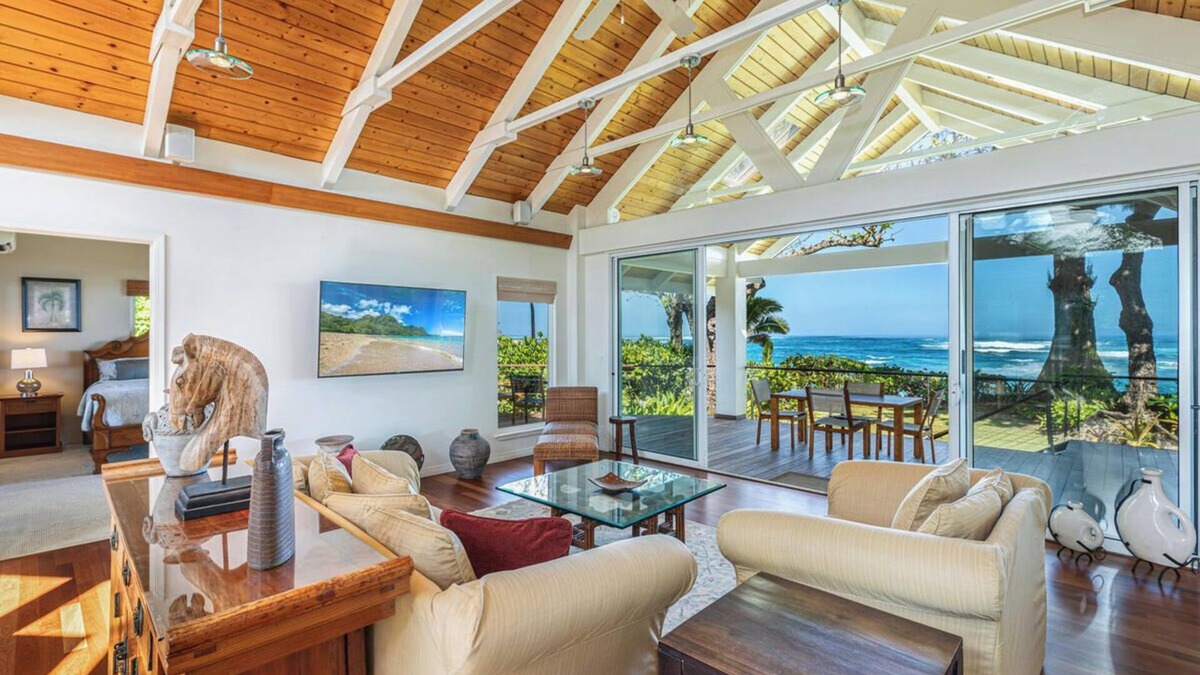Wainiha House | Luxury Beachfront Home in Haena