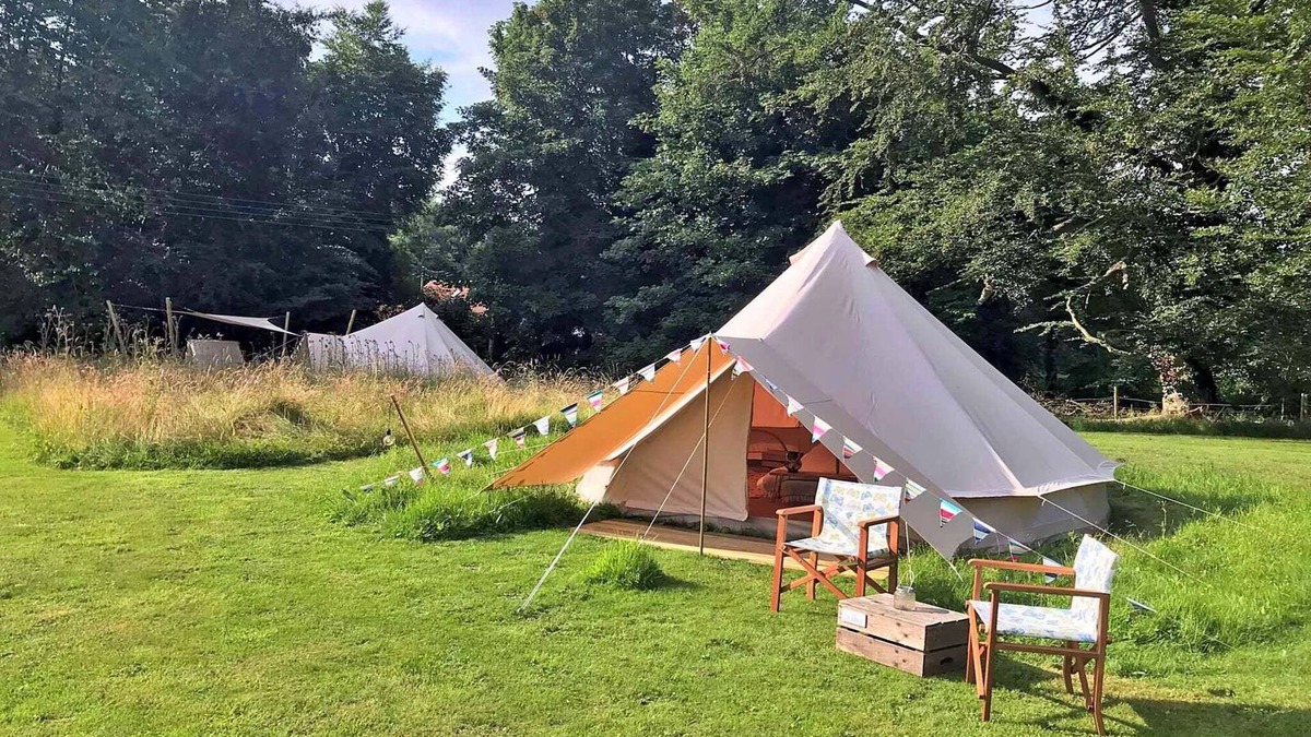 Swannington House | Luxury Bell Tent in Norfolk with Scenic Garden