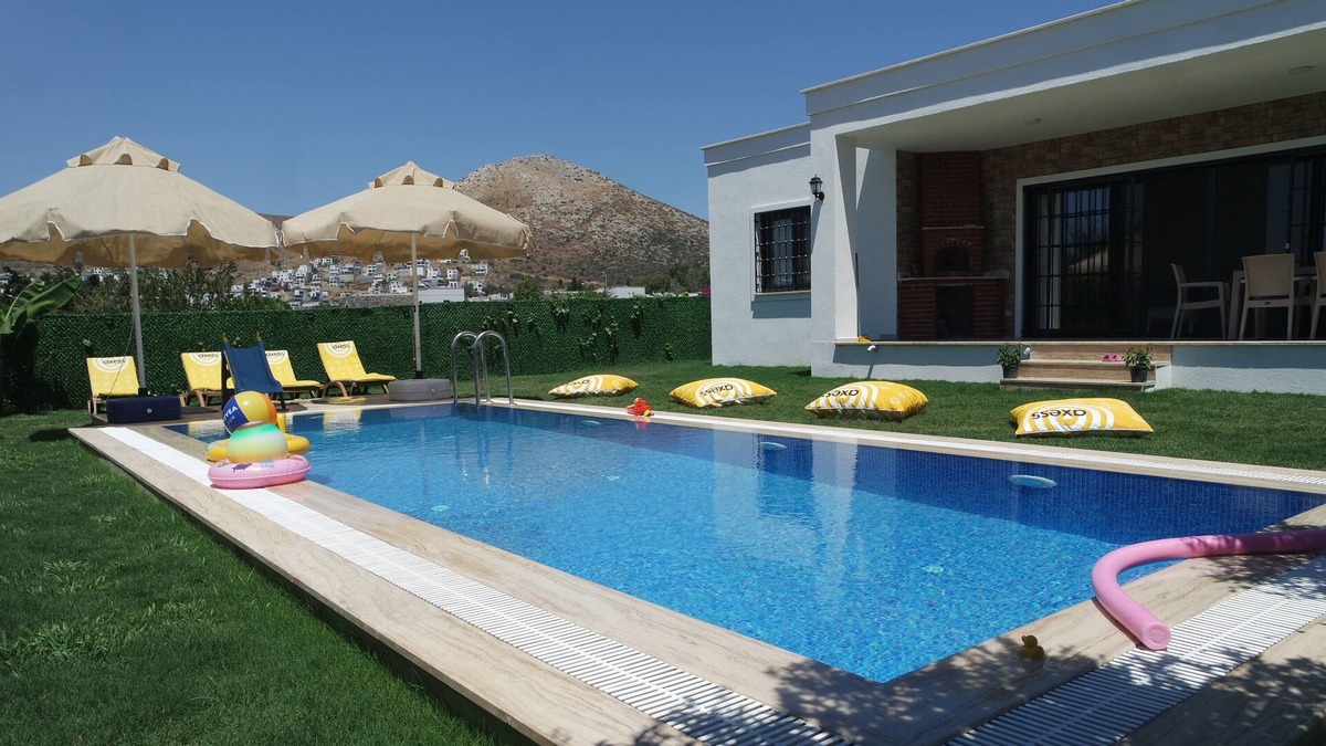 Kadıkale Villa | Luxury brand new 3 bedroom private holiday villa with private swimming pool