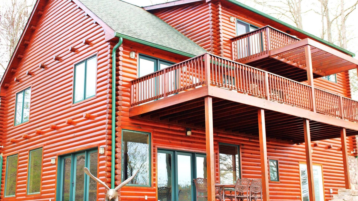 Hiwassee Cabin | Luxury Cabin for 23, Million Dollar View Lake Estate, Book Now for Summer & Fall