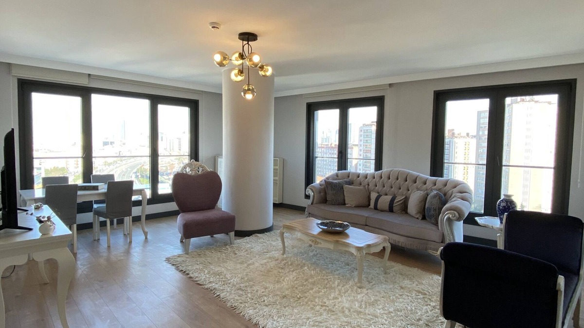 Kagithane Apartment | ☆Luxury+Central+3 BR+2BA+Wifi+Free Parking☆