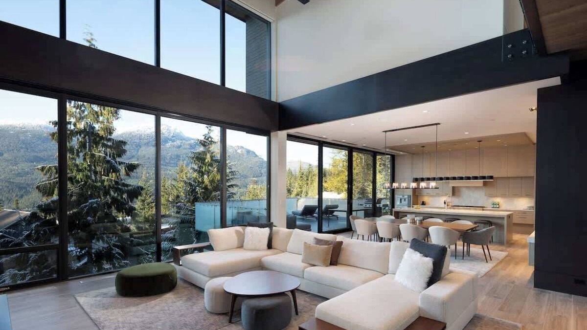Whistler Creekside House | Luxury Chalet with Ski Acess, Hot Tub, Gym, Views