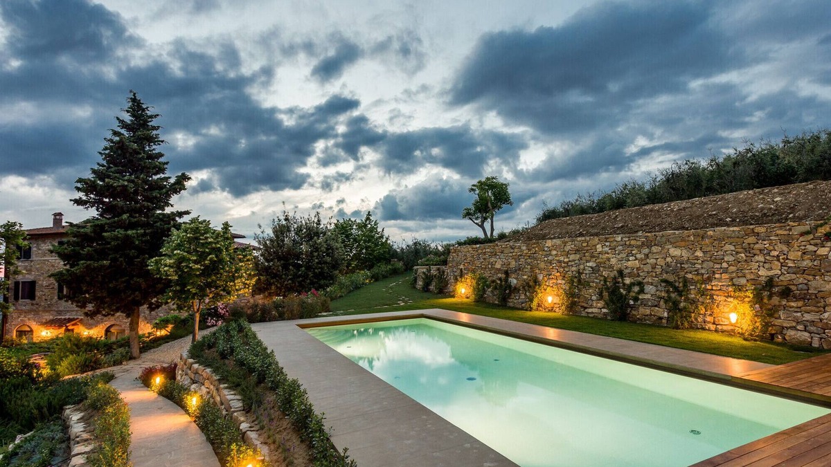 Panzano in Chianti Apartment | Luxury Chianti for two couples with Privacy, View, Pool & Winery