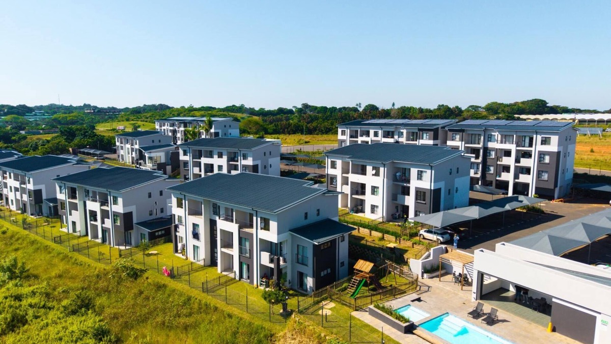 Umhlali Apartment | Luxury Coastal Escape | Pool | Balcony Views