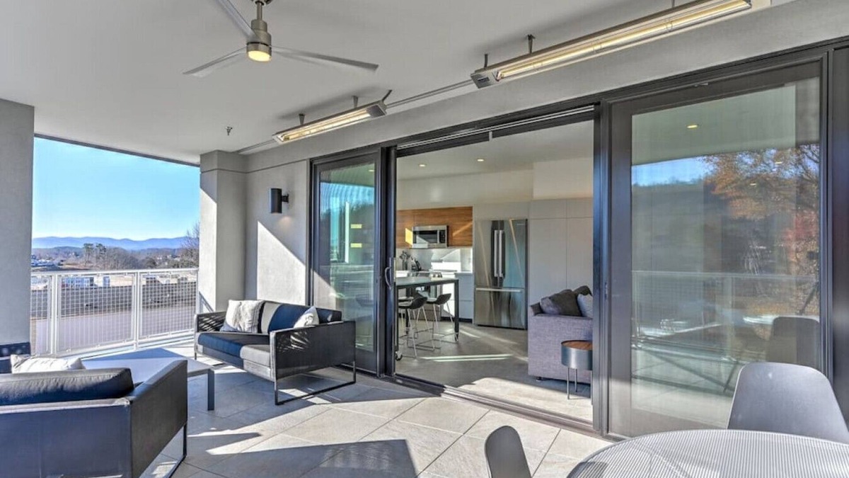 East End - Valley Street Condo | Luxury Condo, Downtown Asheville with Heated Balcony
